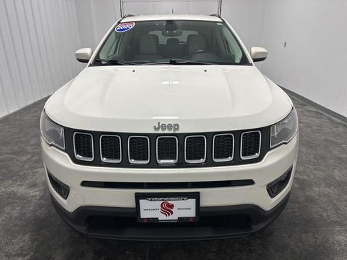 White Clearcoat 2020 Jeep Compass Latitude