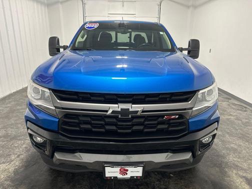 Bright Blue Metallic 2022 Chevrolet Colorado Z71