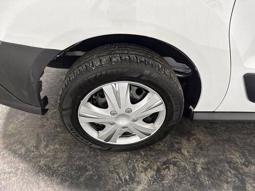 Frozen White 2020 Ford Transit Connect XL Cargo Van