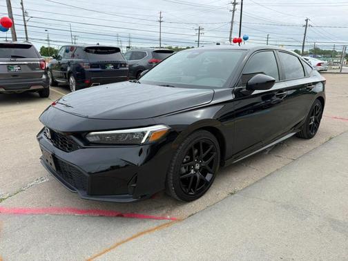 Crystal Black Pearl 2025 Honda Civic Sport