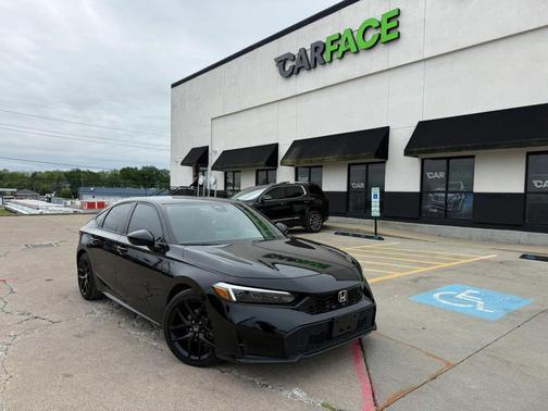 Crystal Black Pearl 2025 Honda Civic Sport