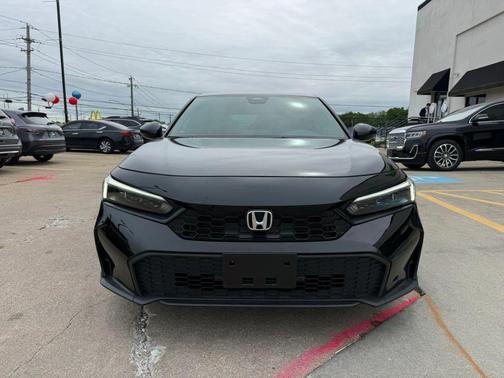 Crystal Black Pearl 2025 Honda Civic Sport