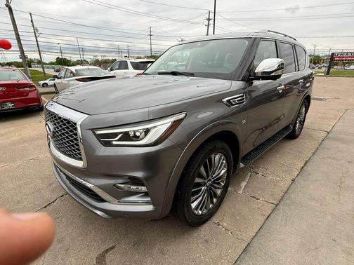 Liquid Platinum 2019 INFINITI QX80 Luxe