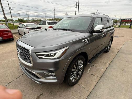 Liquid Platinum 2019 INFINITI QX80 Luxe