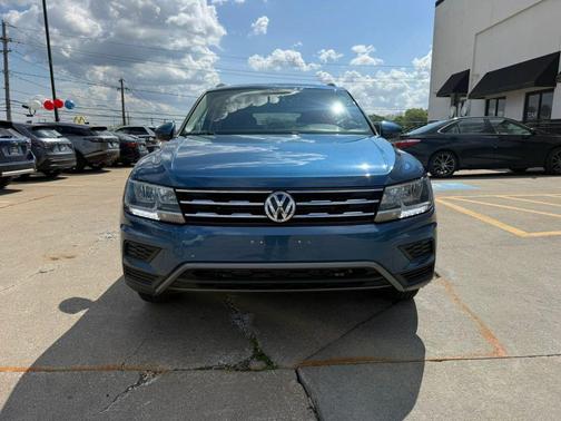 Blue 2019 Volkswagen Tiguan 2.0T S 4MOTION