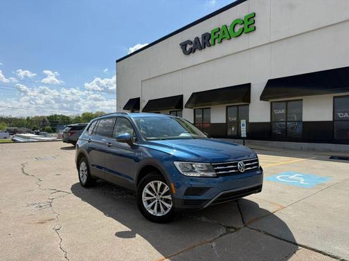 Blue 2019 Volkswagen Tiguan 2.0T S 4MOTION