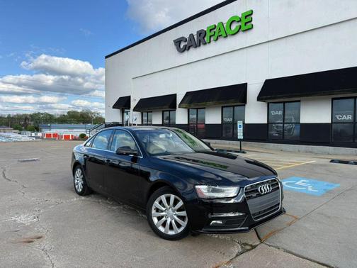 Black 2013 Audi A4 2.0T Premium quattro