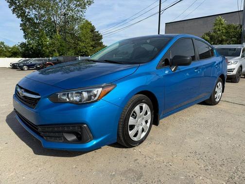 Blue 2021 Subaru Impreza Base