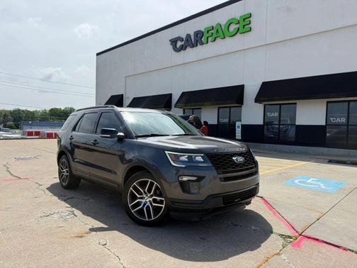 Magnetic Metallic 2018 Ford Explorer Sport