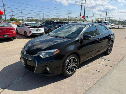 Black Sand Mica 2015 Toyota Corolla S Plus