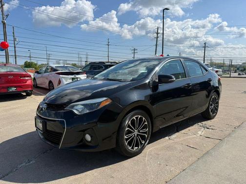 Black Sand Mica 2015 Toyota Corolla S Plus