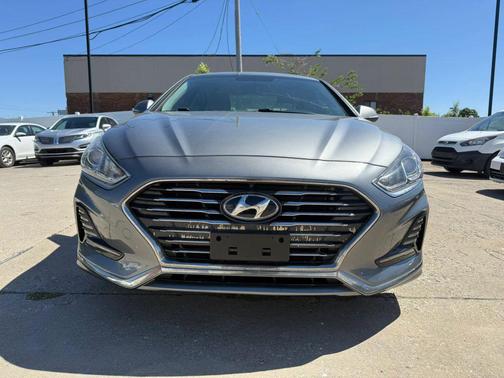 Blue 2018 Hyundai SONATA Hybrid SE