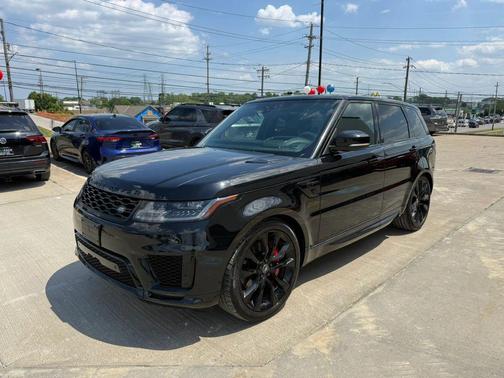 Black 2020 Land Rover Range Rover Sport HST MHEV