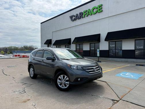 Gray 2014 Honda CR-V EX-L