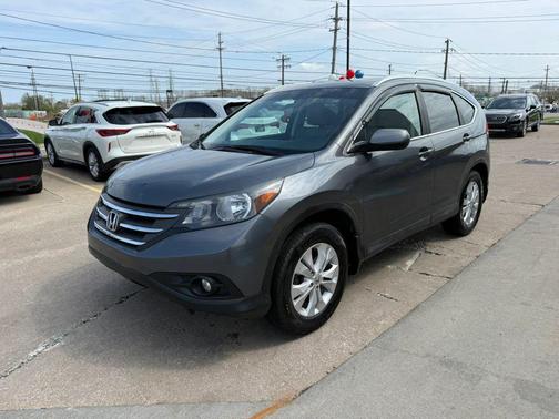 Gray 2014 Honda CR-V EX-L