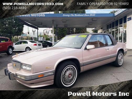 1991 Cadillac Eldorado Base 2dr Coupe