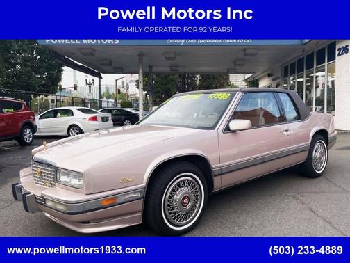 1991 Cadillac Eldorado Base 2dr Coupe