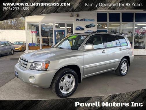 Millennium Silver Metallic 2005 Toyota Highlander Limited