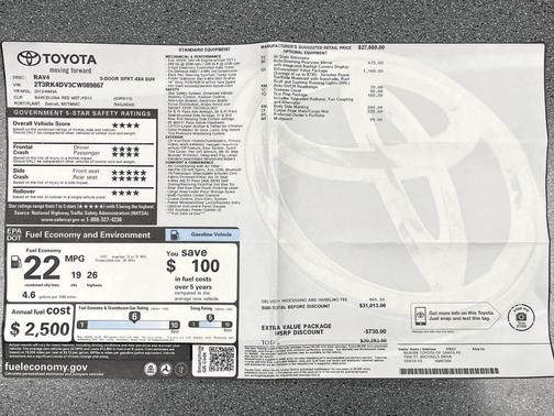 2012 Toyota RAV4 Sport