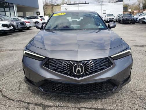 Liquid Carbon Metallic 2023 Acura Integra