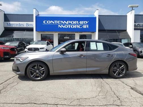 Liquid Carbon Metallic 2023 Acura Integra