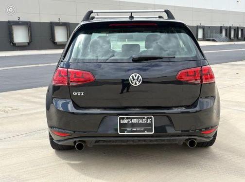 Blue 2016 Volkswagen Golf GTI S