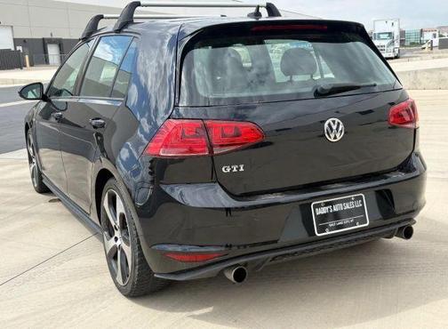 Blue 2016 Volkswagen Golf GTI S