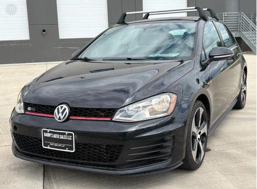 Blue 2016 Volkswagen Golf GTI S