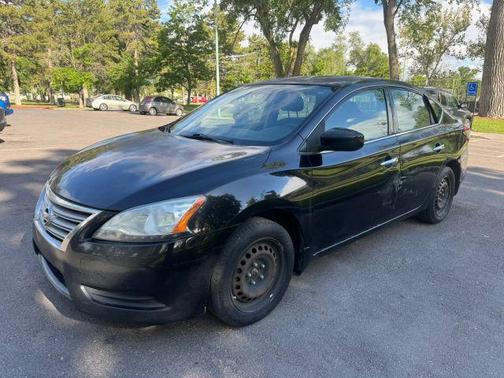 Super Black 2015 Nissan Sentra S