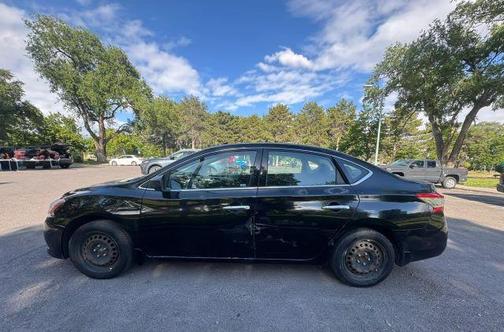 Super Black 2015 Nissan Sentra S