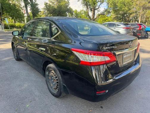 Super Black 2015 Nissan Sentra S