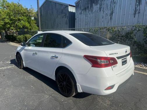 White 2018 Nissan Sentra S