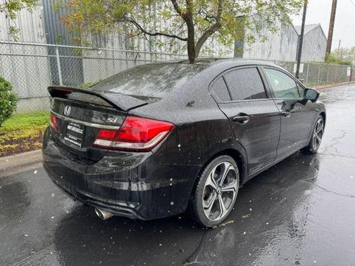 Black 2015 Honda Civic Si
