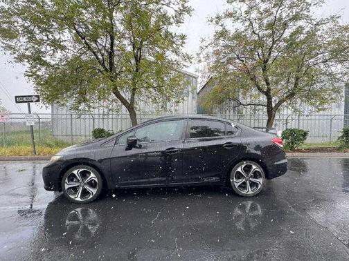 Black 2015 Honda Civic Si