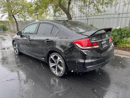 Black 2015 Honda Civic Si