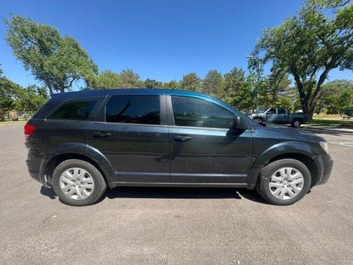 Blue 2015 Dodge Journey SE