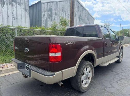 Burgundy 2008 Ford F-150 King Ranch SuperCrew