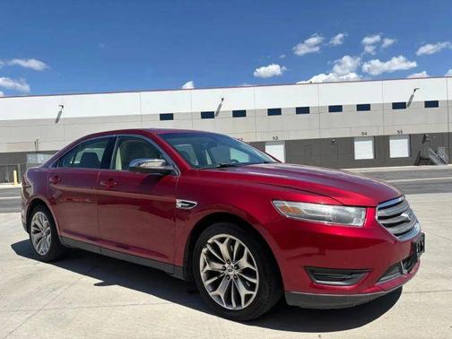 Red 2013 Ford Taurus Limited
