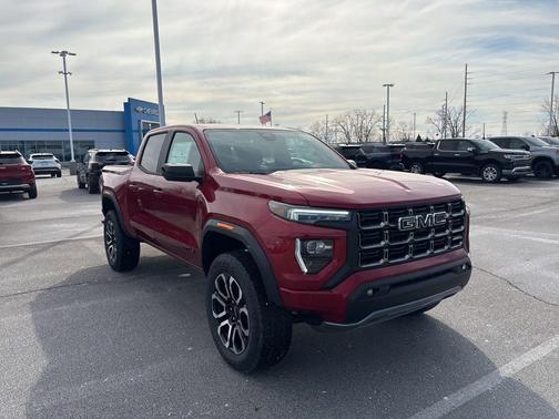 Volcanic Red Tintcoat 2026 GMC Canyon AT4
