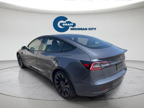 Midnight Silver Metallic 2023 Tesla Model 3 Performance