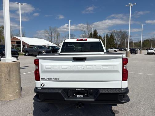 Summit White 2025 Chevrolet Silverado 1500 WT
