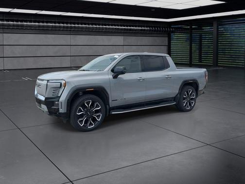 Thunderstorm Gray 2025 GMC Sierra EV Extended Range Denali