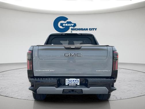 Thunderstorm Gray 2025 GMC Sierra EV Extended Range Denali