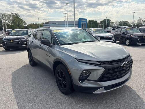 Sterling Gray Metallic 2023 Chevrolet Blazer 2LT