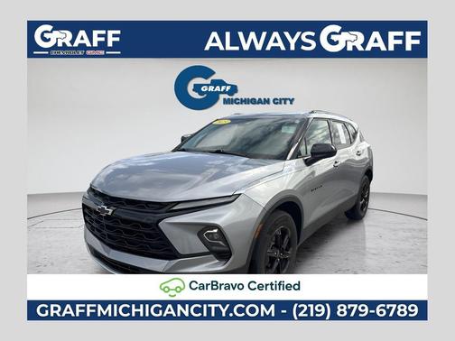 Sterling Gray Metallic 2023 Chevrolet Blazer 2LT