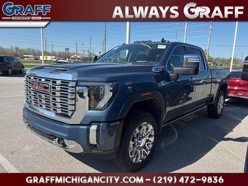 Downpour Metallic 2026 GMC Sierra 2500 Denali
