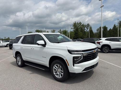 Summit White 2026 Chevrolet Tahoe LS