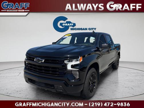 Black 2023 Chevrolet Silverado 1500 RST