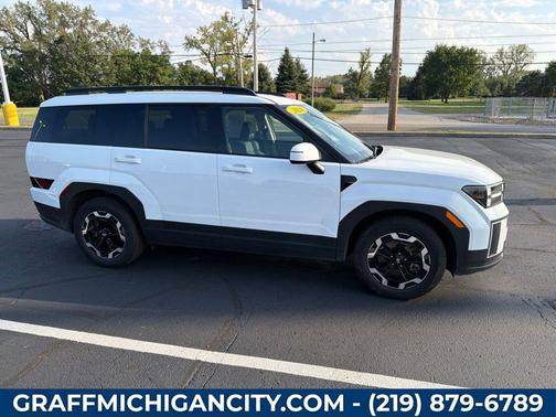 Serenity White 2026 Hyundai SANTA FE SEL 2.4