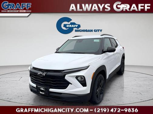 Summit White 2026 Chevrolet Trailblazer LT